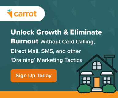 Lead Gen Websites Carrot Webinar