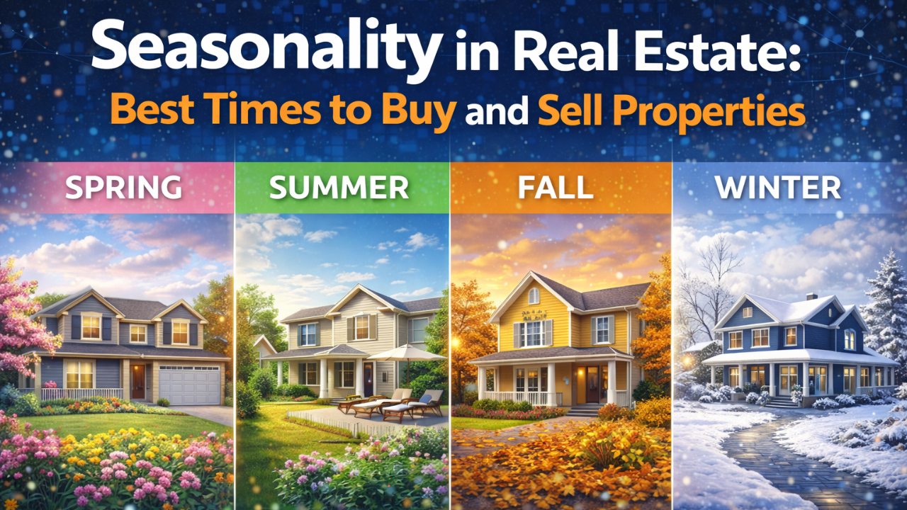 Seasonality—Best Times to Buy and Sell Properties