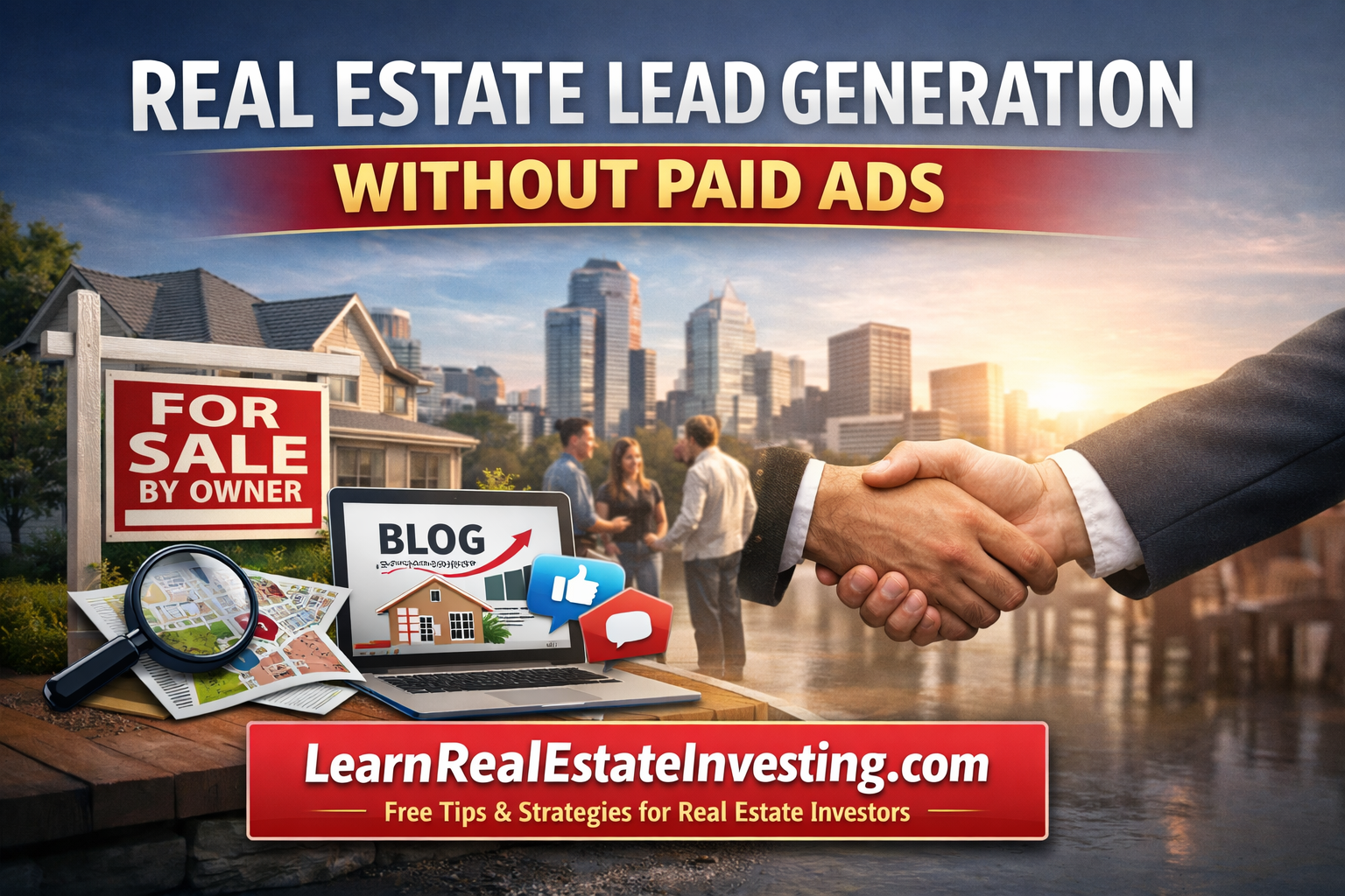 How to Generate Real Estate Leads Without Paid Ads in 2026