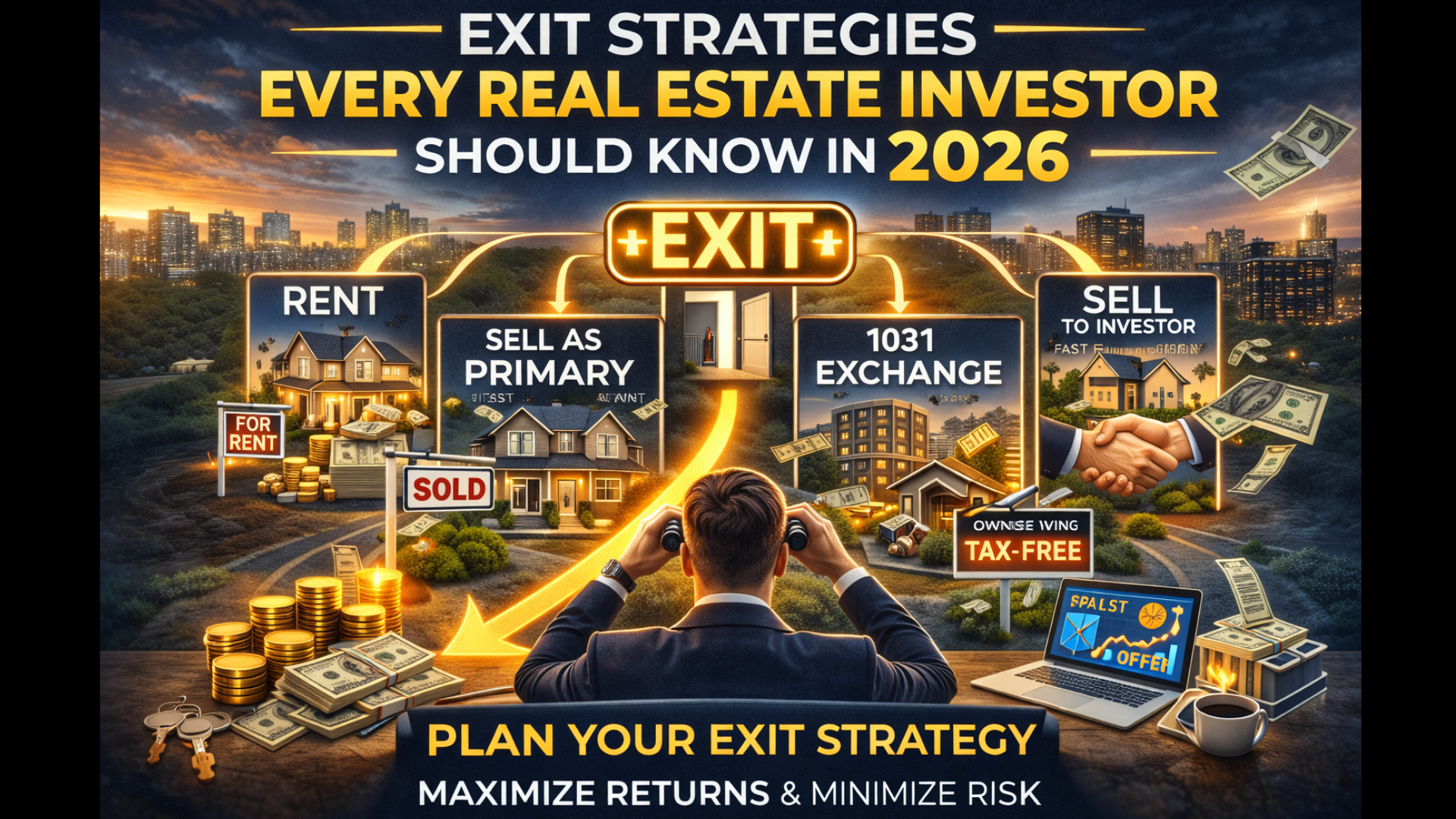 Exit Strategies Every Real Estate Investor Should Know in 2026
