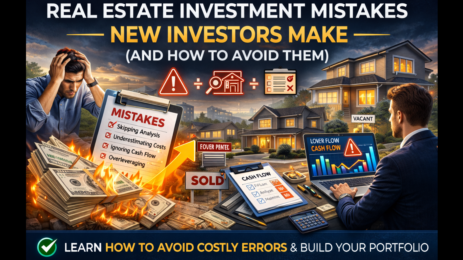 Real Estate Investment Mistakes New Investors Make (And How to Avoid Them)