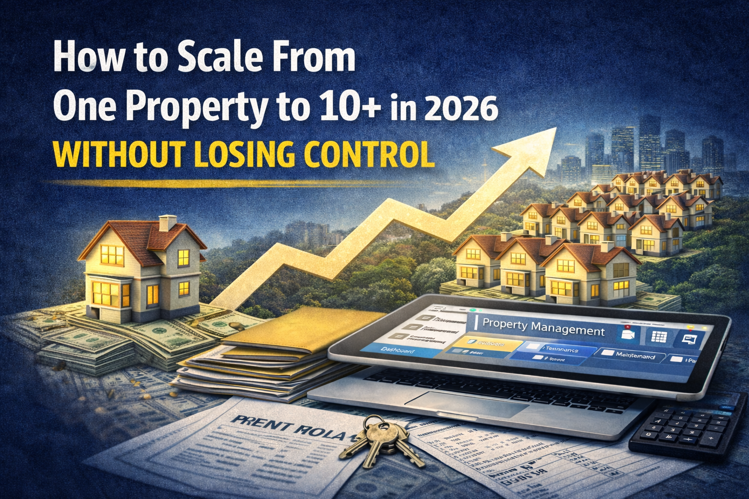 How to Scale From One Property to 10+ in 2026 Without Losing Control