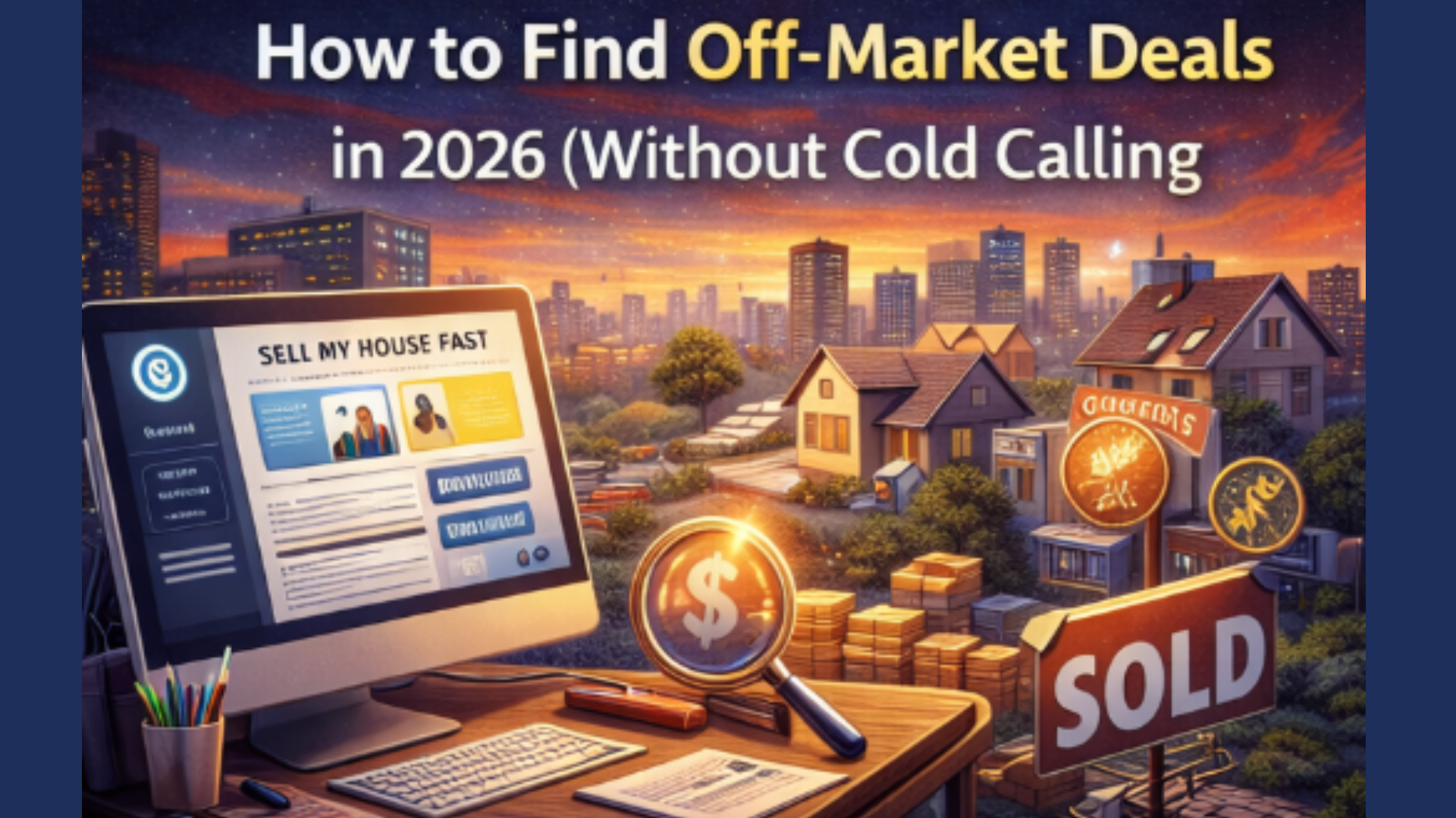 How to Find Off-Market Deals in 2026 (Without Cold Calling)