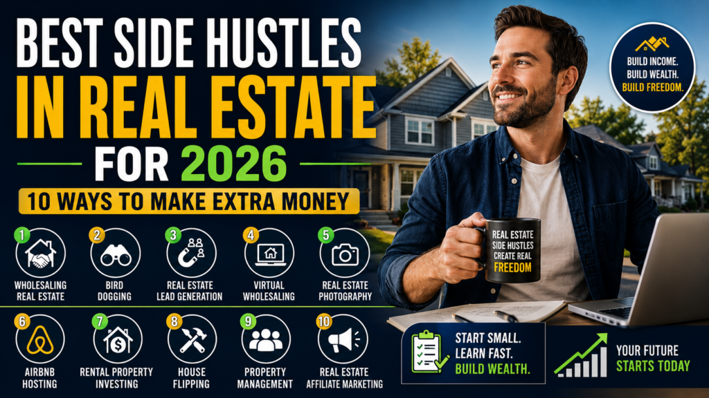Best Side Hustles in Real Estate for 2026