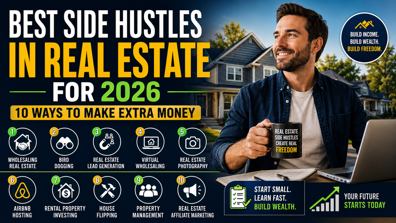 Best Side Hustles in Real Estate for 2026 (Beginner-Friendly Guide)