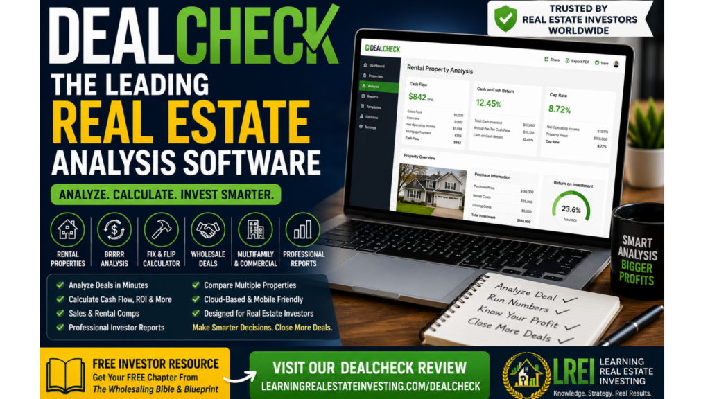 DealCheck Real Estate Analysis Software Review