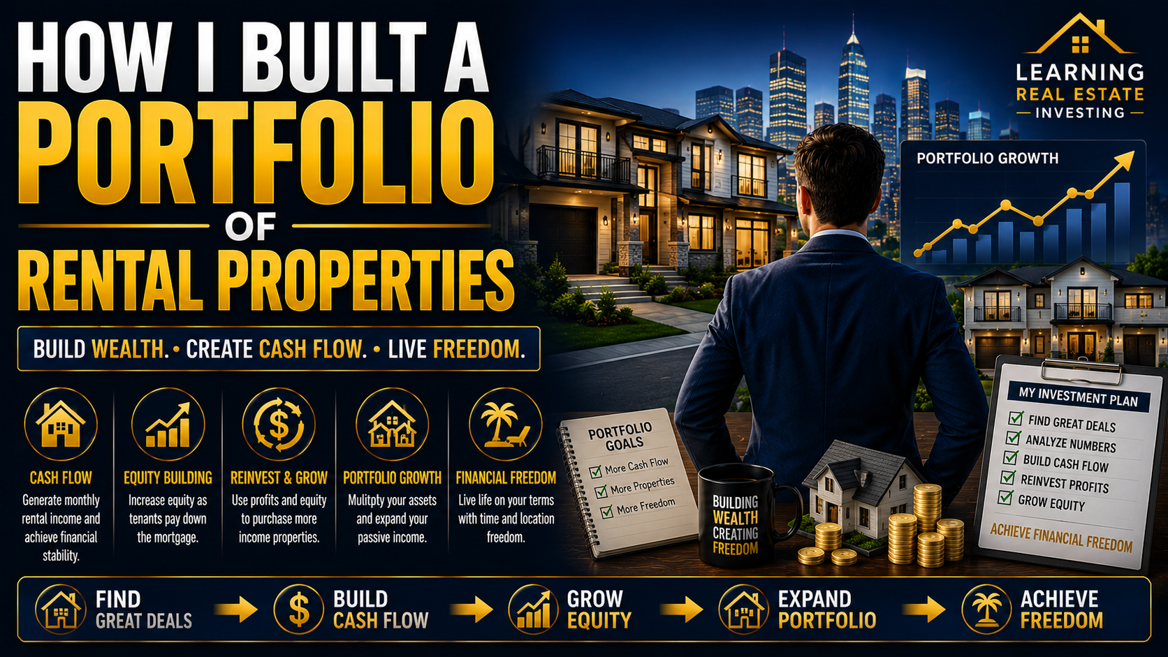 How I Built a Portfolio of Rental Properties: A Beginner’s Journey