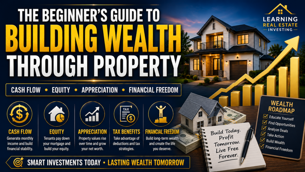 THE BEGINNER'S GUIDE TO BUILDING WEALTH THROUGH PROPERTY