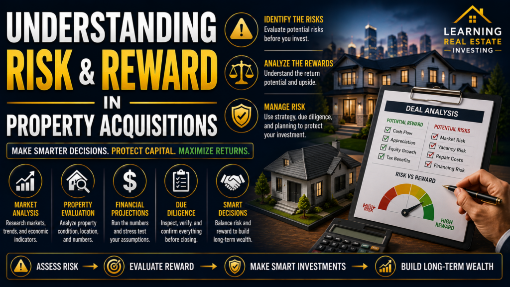 Understanding Risk and Reward in Property Acquisitions
