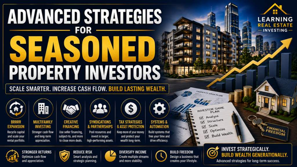 advanced strategies for seasoned property investors in 2026