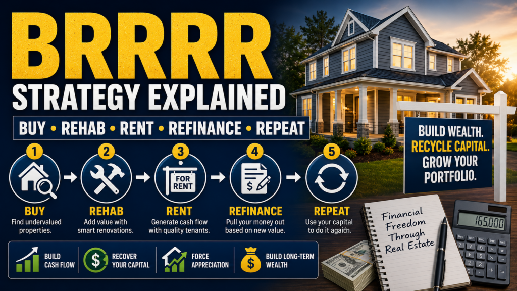 BRRRR Buy Rent Refinance Repeat