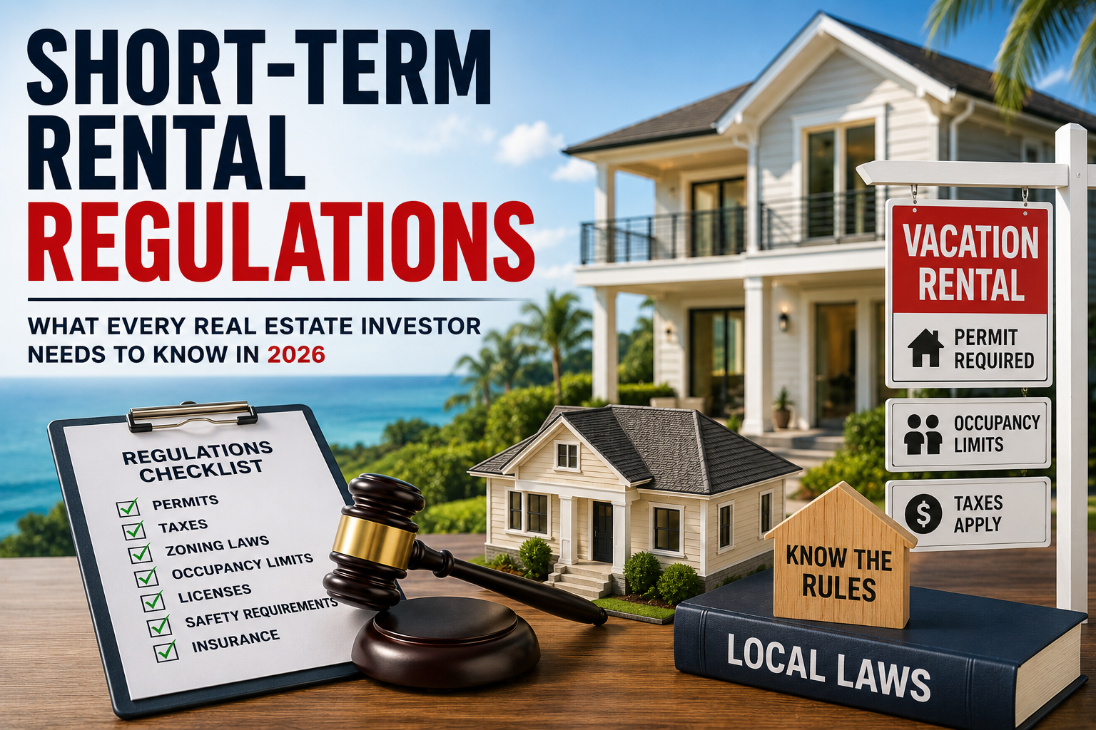 Short-Term Rental Regulations: What Every Real Estate Investor Needs to Know in 2026