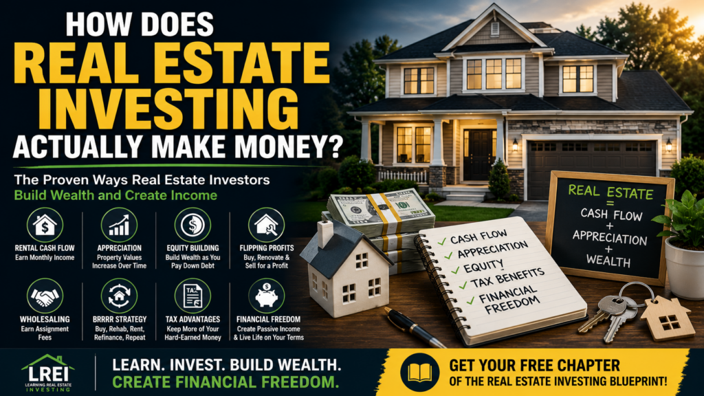How Does Real Estate Investing Actually Make Money
