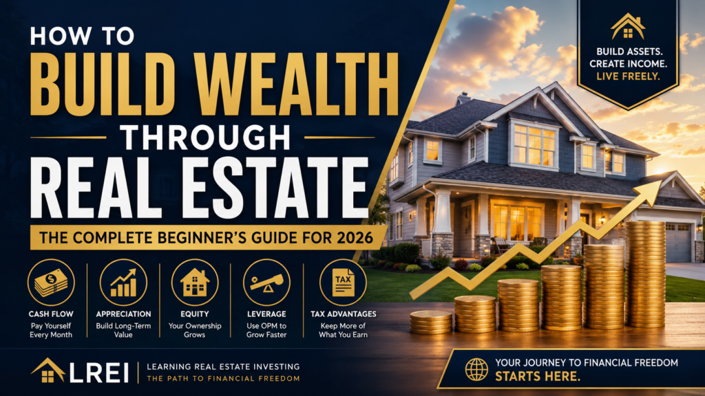 How to Build Wealth Through Real Estate