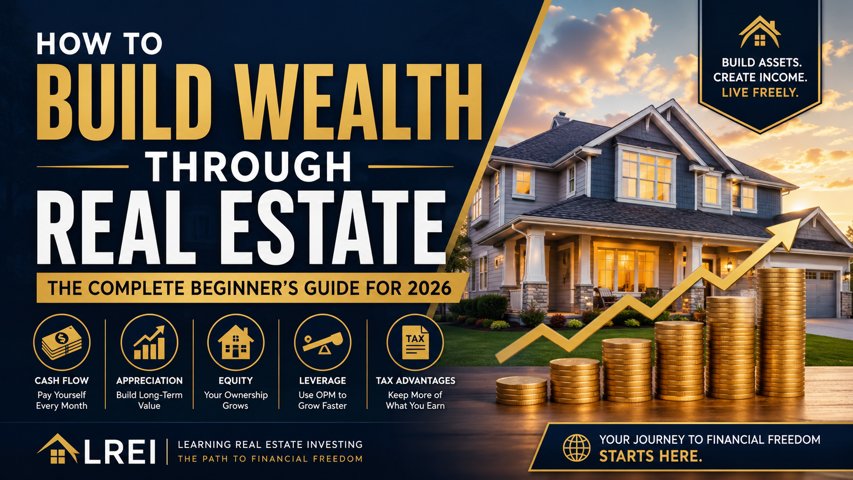 How to Build Wealth Through Real Estate