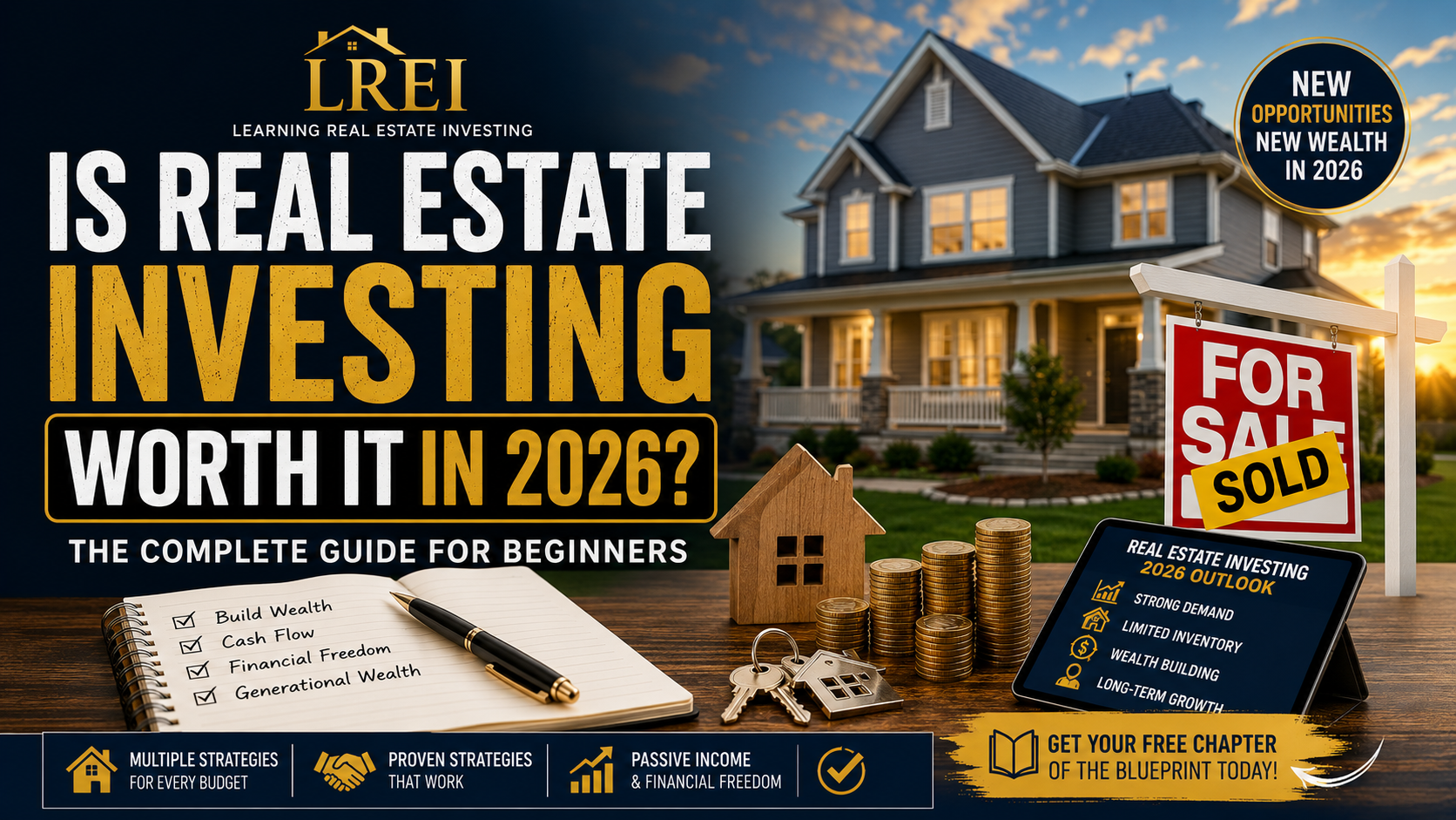 Is Real Estate Investing Worth It in 2026? The Complete Beginner’s Guide