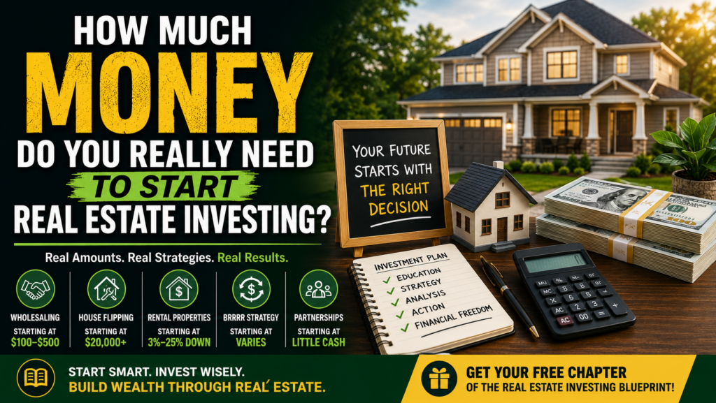 how much money do you really need to start real estate investing