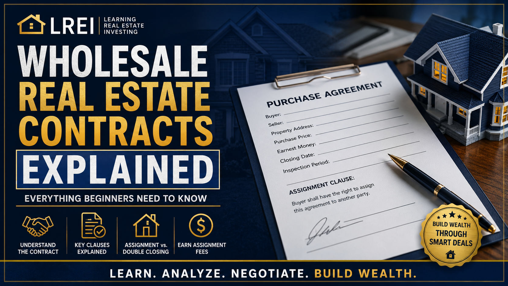 Wholesale Real Estate Contracts Explained: Everything Beginners Need to Know (2026)