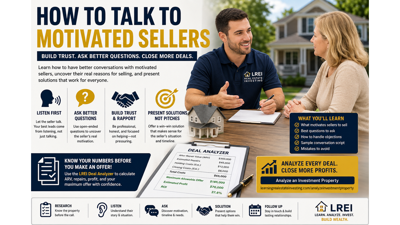 How to Talk to Motivated Sellers: A Beginner’s Guide to Building Trust and Closing More Deals (2026)