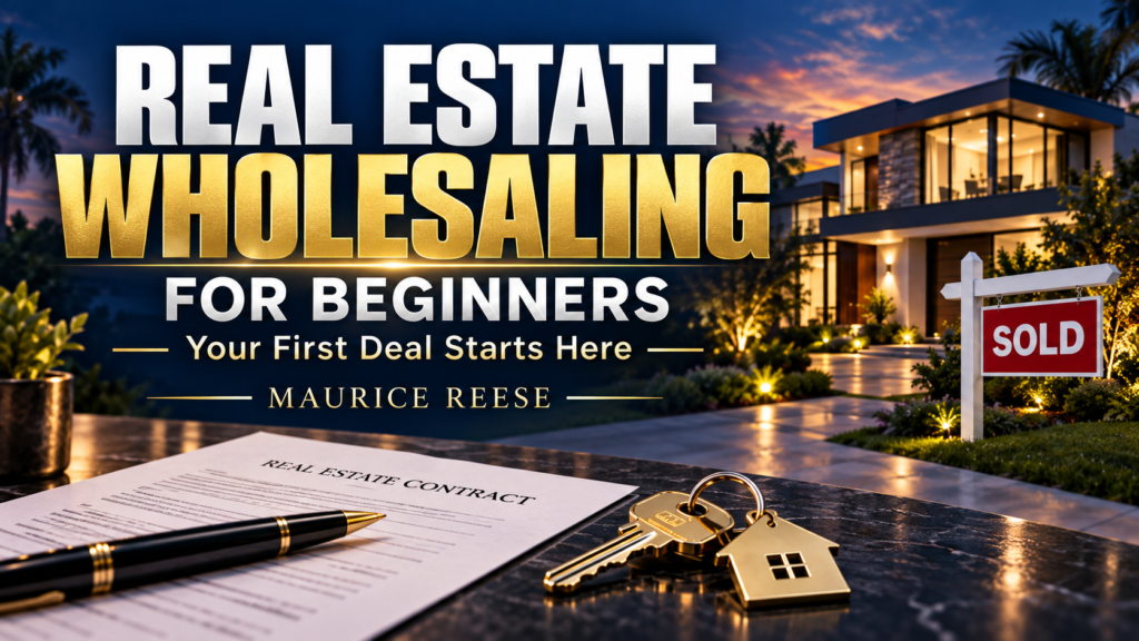 Real estate wholesaling for beginners guide to getting your first wholesale deal