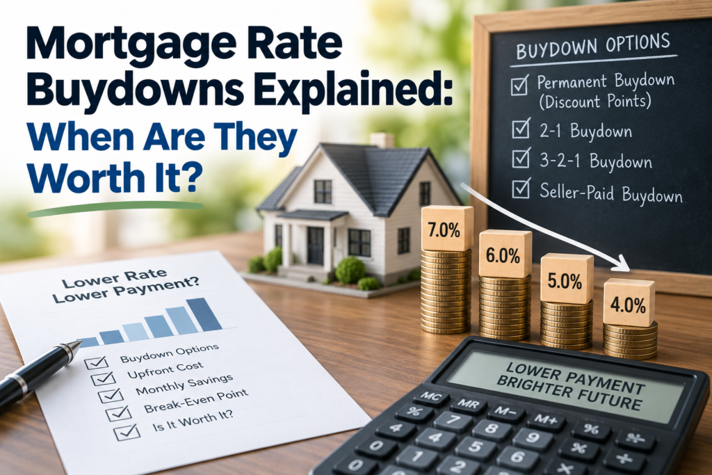 mortage rate buydown explain